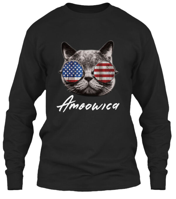 Ameowica The Great Funny Cat Shirt - Image 2