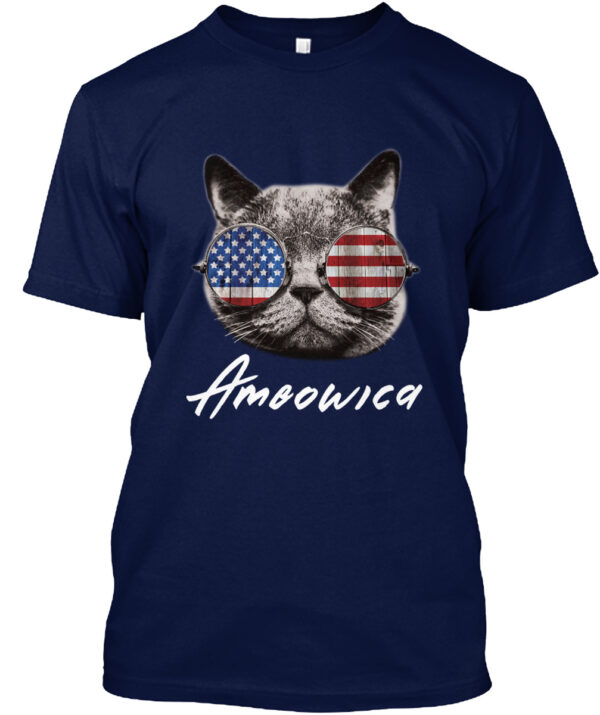 Ameowica The Great Funny Cat Shirt - Image 3