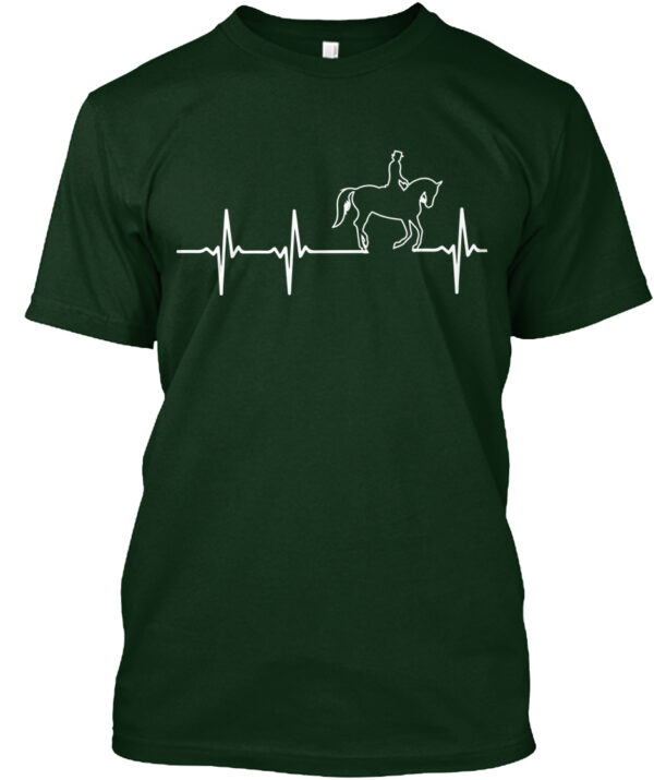 Horse In My Heartbeat Shirt For Horse Lover - Image 3
