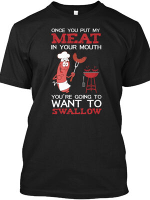 Meat In Your Mouth Bbq Tshirt
