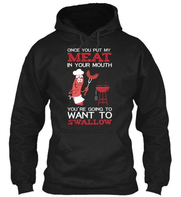 Meat In Your Mouth Bbq Tshirt - Image 2