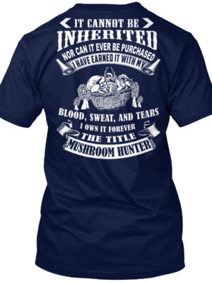Mushroom Hunter Gift Forever The Title Shirt
