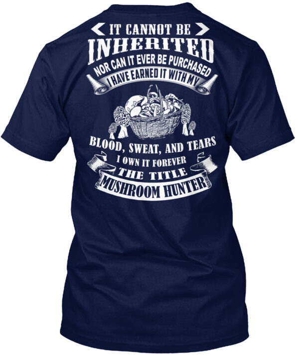 Mushroom Hunter Gift Forever The Title Shirt