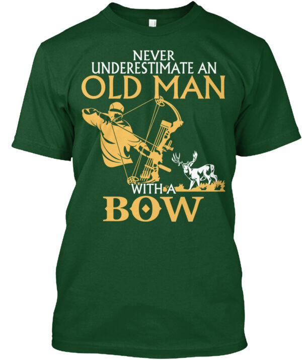 Old Man With A Bow Shirt - Image 3