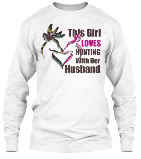 This Girl Loves Hunting Shirt - Image 2