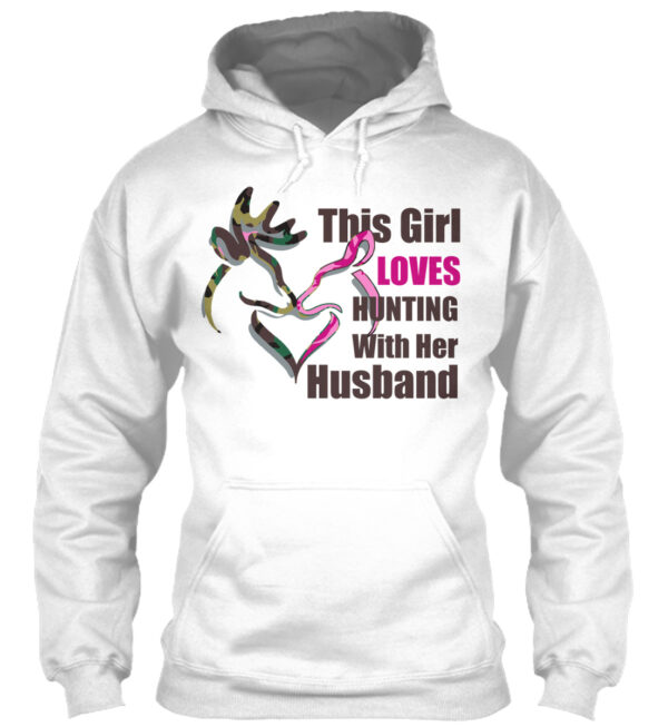 This Girl Loves Hunting Shirt - Image 3