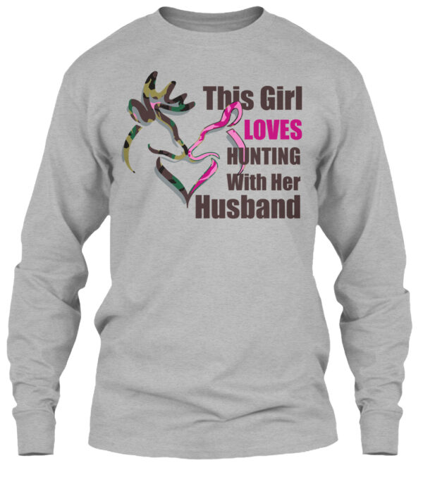 This Girl Loves Hunting Shirt - Image 4