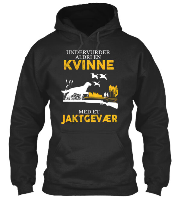 Undervurder Aldrien Kvinne Med Et Jaktgevaer Hunting Shirt - Image 2