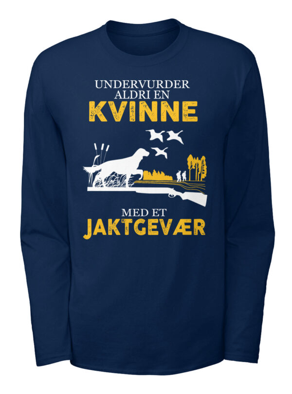 Undervurder Aldrien Kvinne Med Et Jaktgevaer Hunting Shirt - Image 3